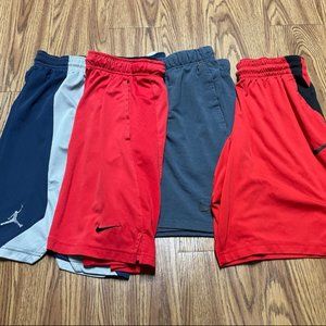 Mens medium Nike DRI Fit shorts bundle